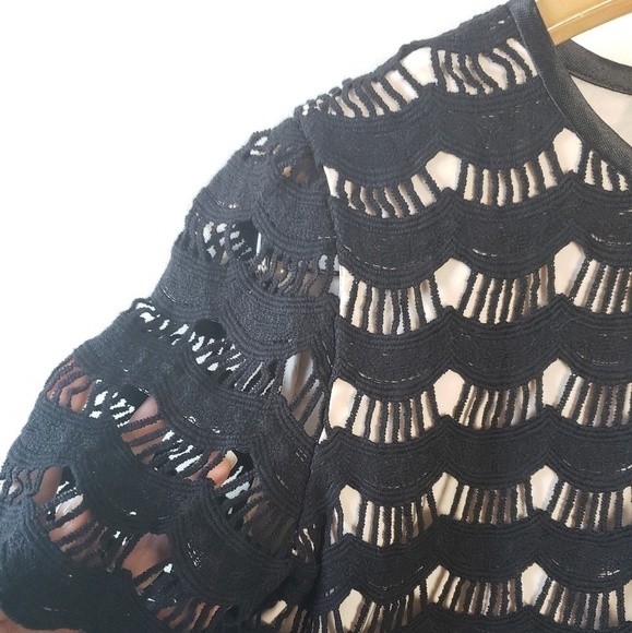 NEW! KATE SPADE Scalloped Lace Top/Blouse 0. - Picture 6 of 9